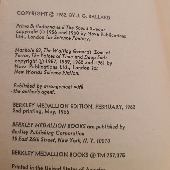 2 Classic Science Fiction Paperback Novels - 60's - Picture 4 of 9